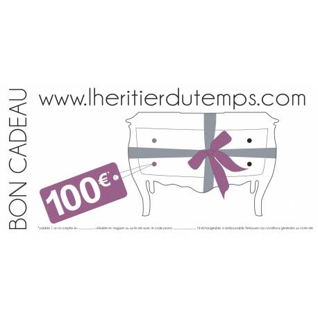 Chèque Cadeau de 100 €