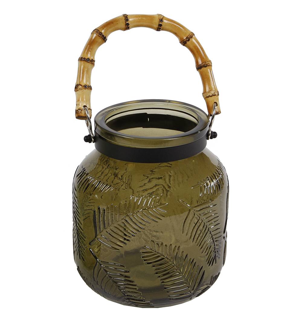 Lurrose 6 Pièces Pots En Verre Teinté Pour Bougies - Bocaux Mason à Large Ouverture, Idéaux Pour DIY Et Décoration