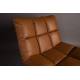 Fauteuil Polyuréthane Vintage Design Lounge Bar Dutchbone Tendance Siège de Salon Camel 66x78x81cm