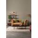 Etagère Class Dutchbone Colonne de Rangement Design Seventies en Acier et Placage acacia couleur Noyer 40x140x146cm