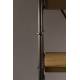 Étagère Iron Dutchbone Meuble Présentoir Echelle 5 Étagères en en Acier Mat Gris et Sapin 42x100x200cm