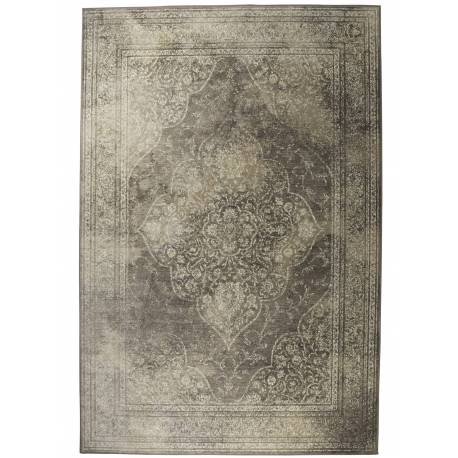 Tapis Rugged Dutchbone Carpette Salon Tissu Clair 2 Tailles