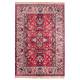 Tapis Bid Dutchbone Carpette Salon Tissu Vieux Rouge 2 Tailles