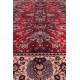 Tapis Bid Dutchbone Carpette Salon Tissu Vieux Rouge 2 Tailles