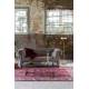 Tapis Bid Dutchbone Carpette Salon Tissu Vieux Rouge 2 Tailles