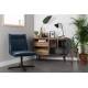Bahut Damian Vaisselier Woody Buffet de Rangement Indus Acier et Sapin 40x75x113cm
