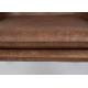 Fauteuil Bon Lounge Assise Vintage Woody en Polyuréthane Marron 76x78x80cm