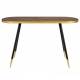Console Denise Design Woody Table d'Appoint de Salon Table d'Entrée Bureau 41x75x121cm