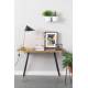 Console Denise Design Woody Table d'Appoint de Salon Table d'Entrée Bureau 41x75x121cm