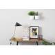 Console Denise Design Woody Table d'Appoint de Salon Table d'Entrée Bureau 41x75x121cm