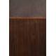 Buffet Meuble Class Bahut Dutchbone Design Industriel Vintage en Acier et Bois Plaqué Acacia Noyer 45x80x180cm