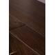 Meuble Bar Vinothèque Class Bahut Dutchbone Design Industriel Vintage en Acier et Bois Plaqué Acacia Noyer 50x100x100cm