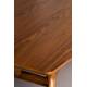 Table Rectangulaire Malaya Dutchbone Table de Repas Salon Design Vintage en Bois 74x90x180cm