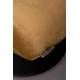 Repose Pied Hocker en Velours Gold Vintage Pouf Lounge Bar Dutchbone 46x51,5x67cm