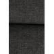 Repose Pied Hocker en Tissu Gris Vintage Pouf Lounge Bar Dutchbone 46x51,5x67cm