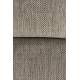 Repose Pied Hocker en Tissu Gris Clair Vintage Pouf Lounge Bar Dutchbone 46x51,5x67cm