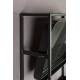 Miroir Vestiaire Porte Manteaux Langres Dressing Étagère Dutchbone en Acier 15x53x165cm