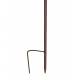 Mobile de Jardin à Balancier à Piquer Tuteur à Plantes Corbeau en Métal 11x38x149cm