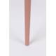 Lot de 2 Chaises Design Woody Chaise de Table PIP Rose 46x53,5x85cm