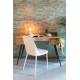 Lot de 2 Chaises Design Woody Chaise de Table PIP Rose 46x53,5x85cm