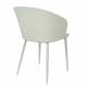 Lot de 2 Chaises Design Woody Fauteuils de Table GIGI Vert 53,5x57x81cm
