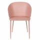 Lot de 2 Chaises Design Woody Fauteuils de Table GIGI Rose 53,5x57x81cm
