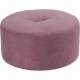 Pouf Molda Rose Buvard Marque Athezza Siège de salon Assise d'Appoint 65x65x32cm