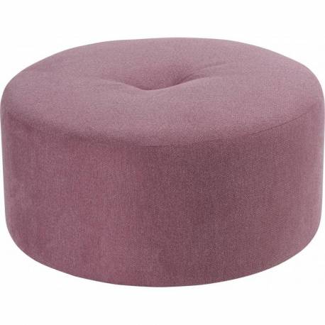 Pouf Molda Rose Buvard Marque Athezza Siège de salon Assise d'Appoint 65x65x32cm