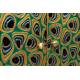 Cabinet Meena Dutchbone 2 Portes Bahut de Rangement en Bois et Métal 40x80x95cm