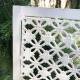 Salon de Jardin Auguste Table et Chaises de Jardin Ensemble d'Extérieur en Métal Blanc