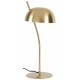 Lampe Torino Brass Athezza Luminaire de Bureau Electrique Eclairage d'Appoint en Métal Doré 22x22x54cm
