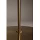 Lampadaire Eclipse Laiton Dutchbone Luminaire à Poser Eclairage d'Intérieur en Métal Laiton Brossé 30x30x130cm