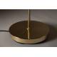 Lampadaire Eclipse Laiton Dutchbone Luminaire à Poser Eclairage d'Intérieur en Métal Laiton Brossé 30x30x130cm