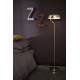 Lampadaire Eclipse Laiton Dutchbone Luminaire à Poser Eclairage d'Intérieur en Métal Laiton Brossé 30x30x130cm
