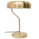 Lampe de Bureau Eclipse Laiton Dutchbone Luminaire à Poser Eclairage d'Intérieur en Métal Laiton Brossé 30x30x42cm