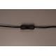Lampe de Table Woodland Dutchbone Luminaire à Poser Eclairage d'Appoint en Bois et Métal 30x30x60cm