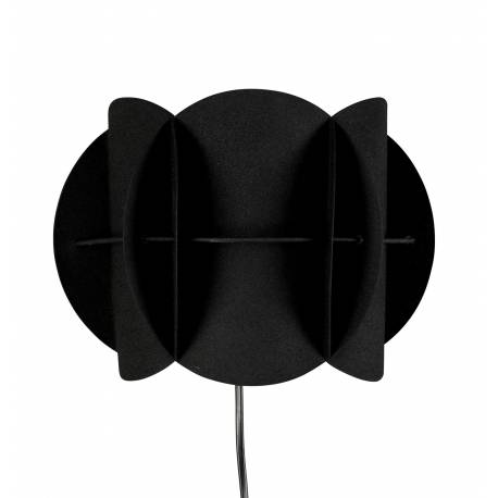 Applique Murale Corridor Noir Antique Dutchbone Luminaire Mural en Métal 13,5x19x27cm