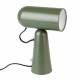 Lampe de Bureau Vesper Vert Woody Luminaire de Table avec Tête Amovible et Réglable en Métal 8,5x18,5x26,5cm