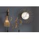 Applique Murale Alen Woody Luminaire d'Ambiance Eclairage Mural en Bois et Métal 17x18x47cm