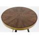 Table d'Appoint Denise Design Woody Bout de Canapé de Salon Table d'Entrée 45x44x44cm