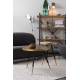 Table d'Appoint Denise Design Woody Bout de Canapé de Salon Table d'Entrée 45x44x44cm