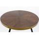 Table Basse Denise Design Woody Table d'Appoint de Salon Table d'Entrée 40x61x61cm