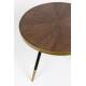 Table Basse Denise Design Woody Table d'Appoint de Salon Table d'Entrée 40x61x61cm