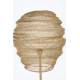 Lampadaire Lena Laiton Woody Lampe de Sol Luminaire sur Pied en Métal Laqué 51x51x154cm