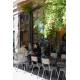 Lot de 2 Chaises Back To School Indoor Outdoor Gris Zuiver Assise en Aluminium Thermolaqué 43x49x82,5cm