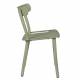 Lot de 2 Chaises Friday Vert Zuiver Sièges Outdoor Indoor en Aluminium 44x50x79cm