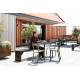Lot de 2 Chaises Friday Vert Zuiver Sièges Outdoor Indoor en Aluminium 44x50x79cm