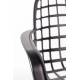 Lot de 2 Fauteuils Albert Kuip Garden Zuiver Siège Intérieur Extérieur en Aluminium Noir 59,5x59,5x82,5cm
