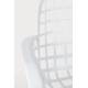 Lot de 2 Fauteuils Albert Kuip Garden Zuiver Siège Intérieur Extérieur en Aluminium Blanc 59,5x59,5x82,5cm