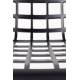 Lot de 2 Fauteuils Albert Kuip Garden Zuiver Siège Intérieur Extérieur en Aluminium Noir 59,5x59,5x82,5cm